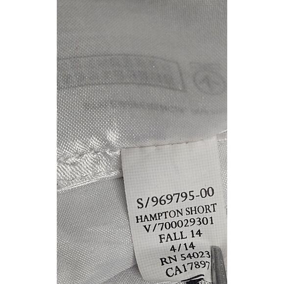 Banana Republic Women's Sz 4 Hampton Short Black/White Textured Diamond Shorts - Picture 9 of 9